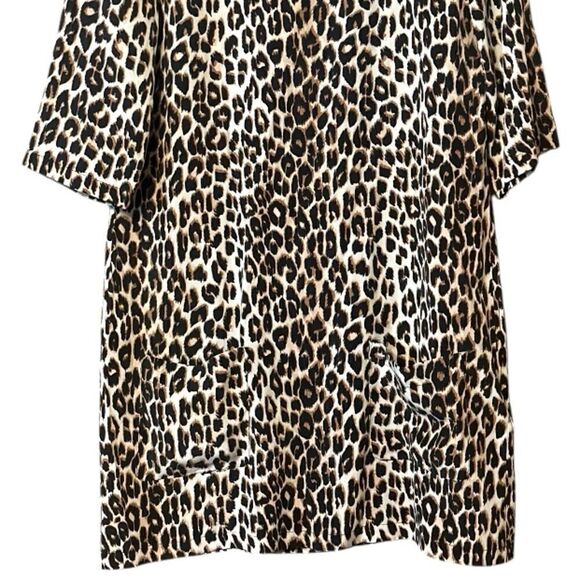 Equipment Aubrey Silk Dress In Leopard Print Size Small 📦 - Picture 7 of 8